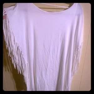 LuLus Mini Fringe Dress